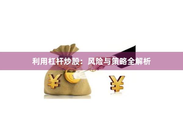 利用杠杆炒股：风险与策略全解析